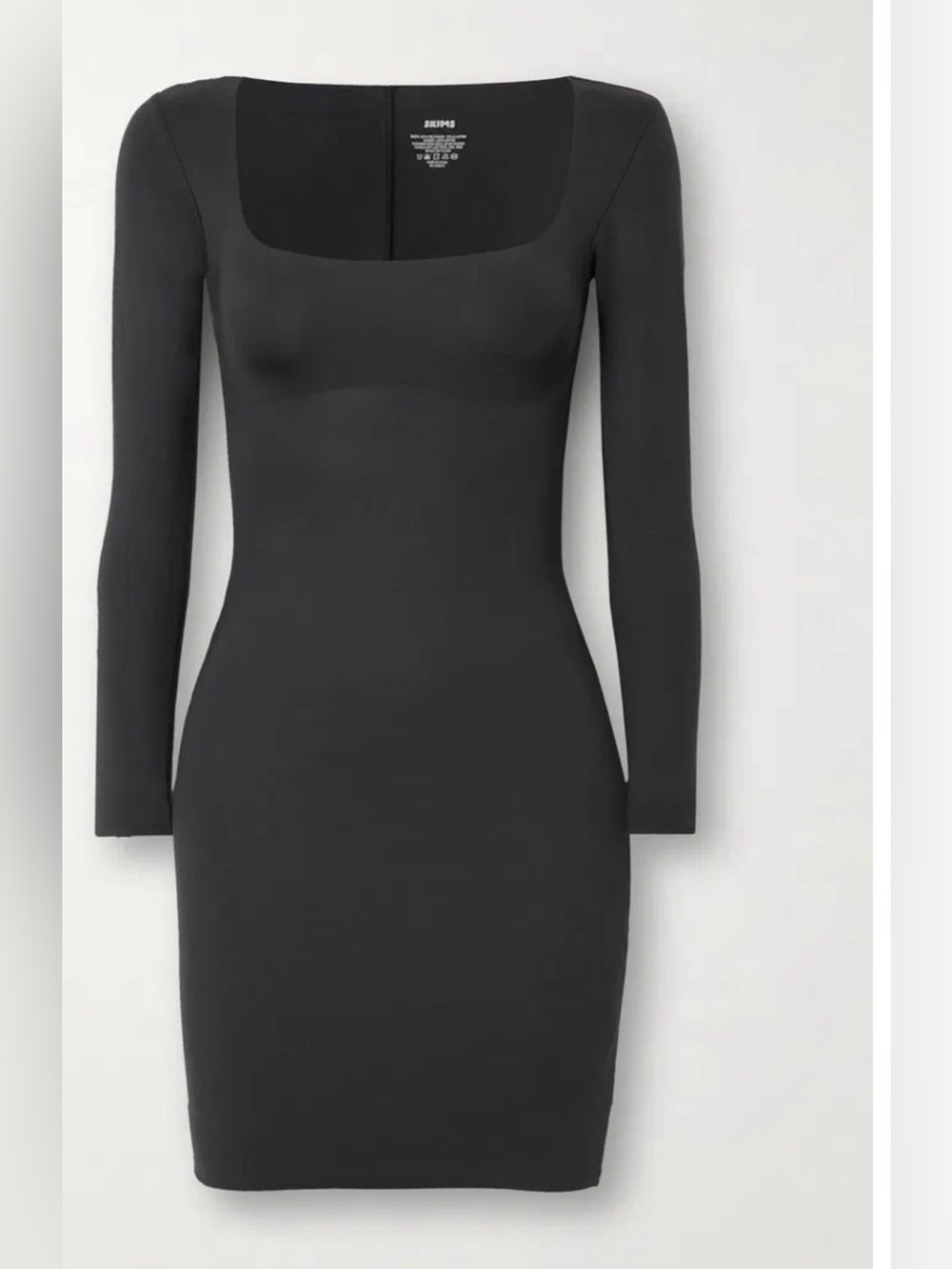 Skims Body Long Sleeve Slip Dress Sz Lg